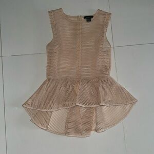 Gracia peplum top